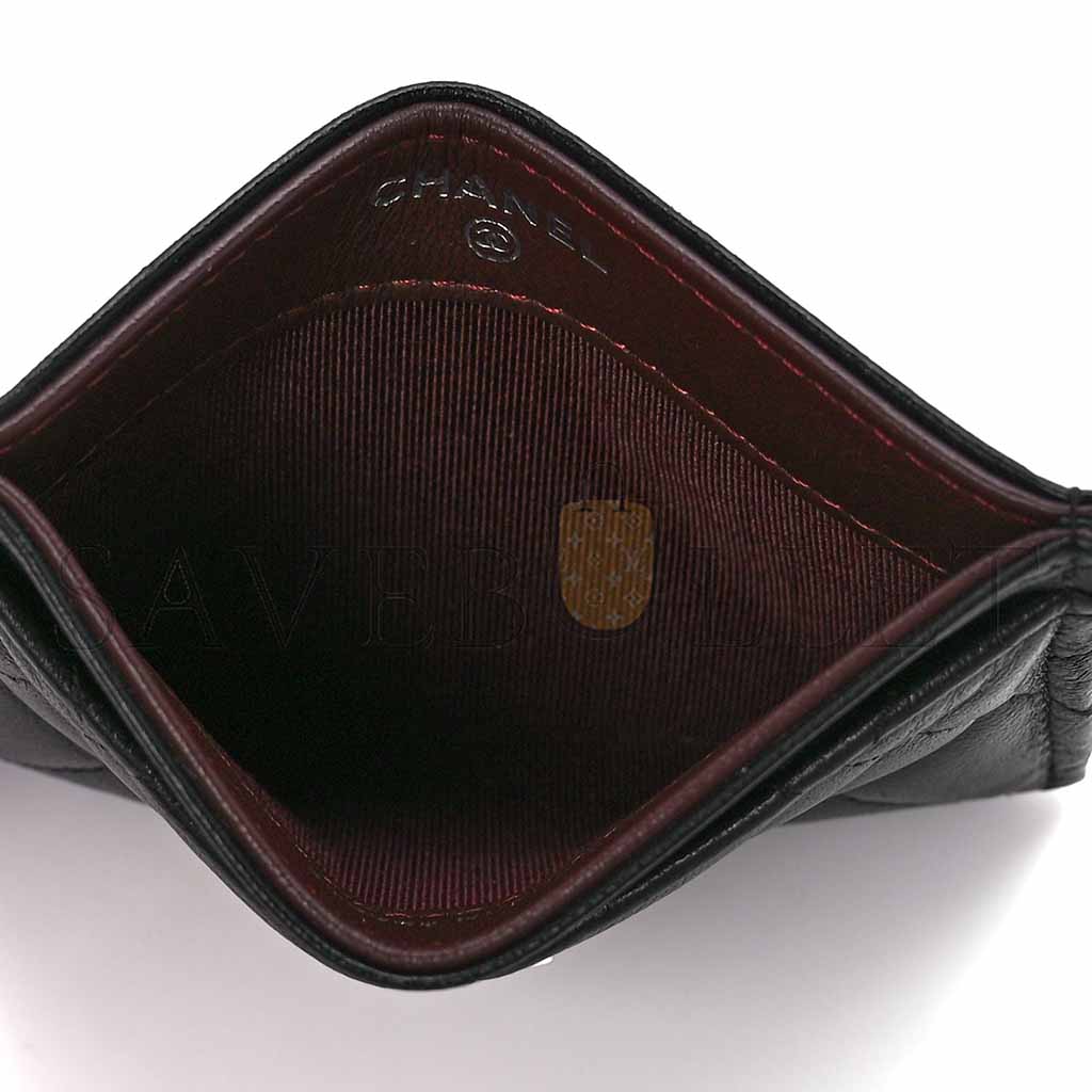 Ch*el classic card holder quilted lambskin ap0213 (11*7.5*0.5cm)